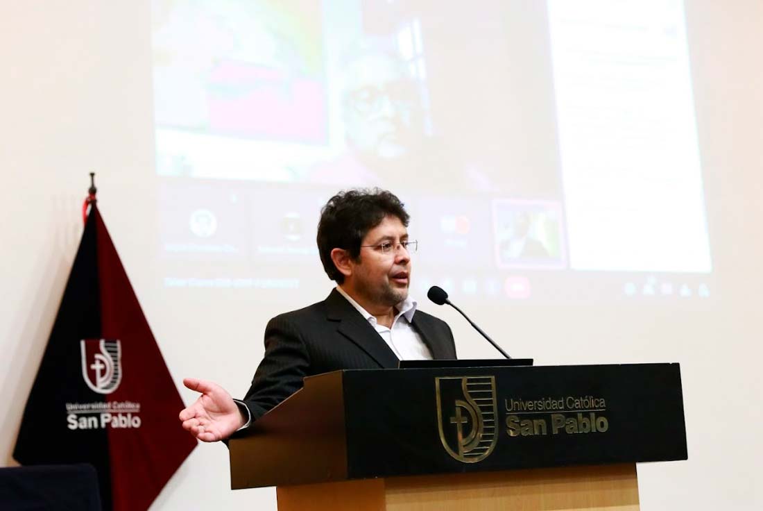 Dr. Alex Cuadros, director del Departamento de Ciencia de la Computación de la San Pablo.