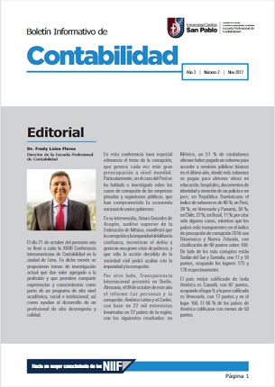 Boletin contabilidad noviembre 2017