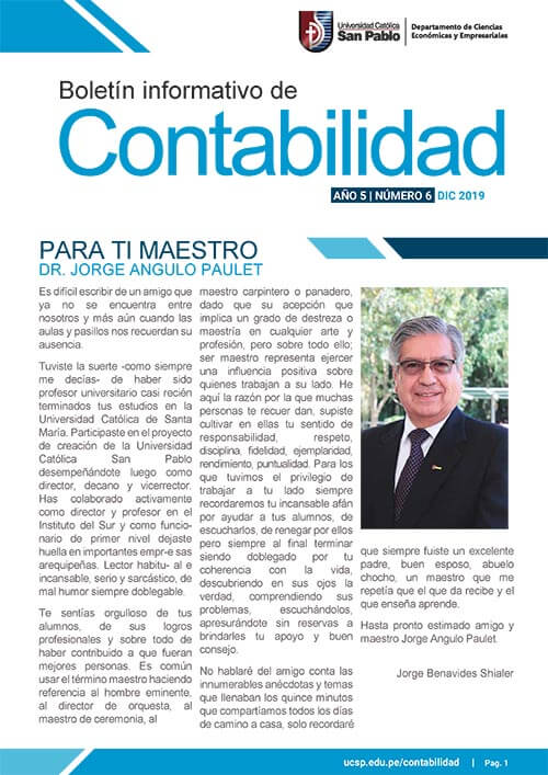 Boletin contabilidad diciembre 2019