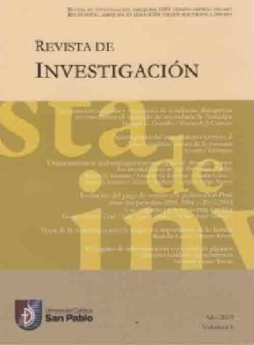 REVISTA DE INVESTIGACIÓN, AÑO 6