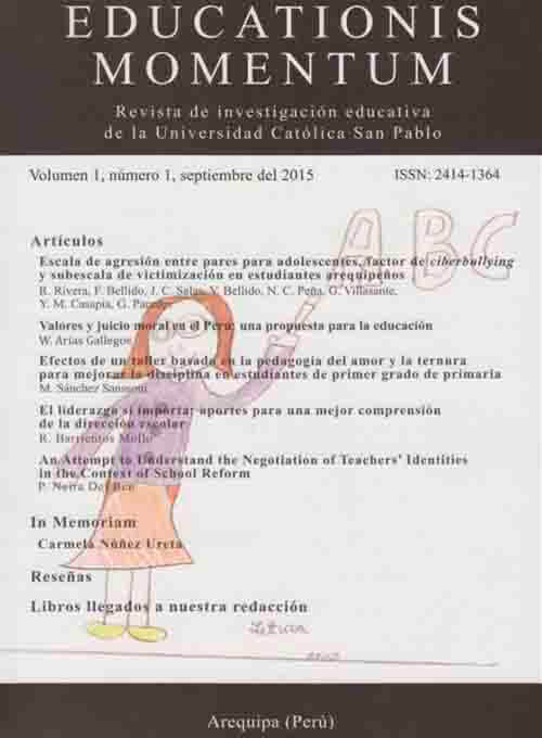 EDUCATIONIS MOMENTUM, VOLUMEN 1