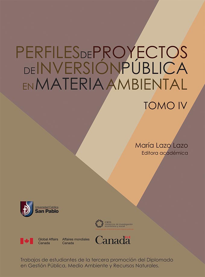 Perfiles de proyectos de inversión pública en materia ambiental – Tomo IV