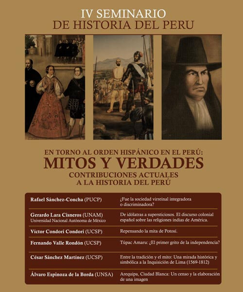 IV Seminario de Historia del Perú (2013)