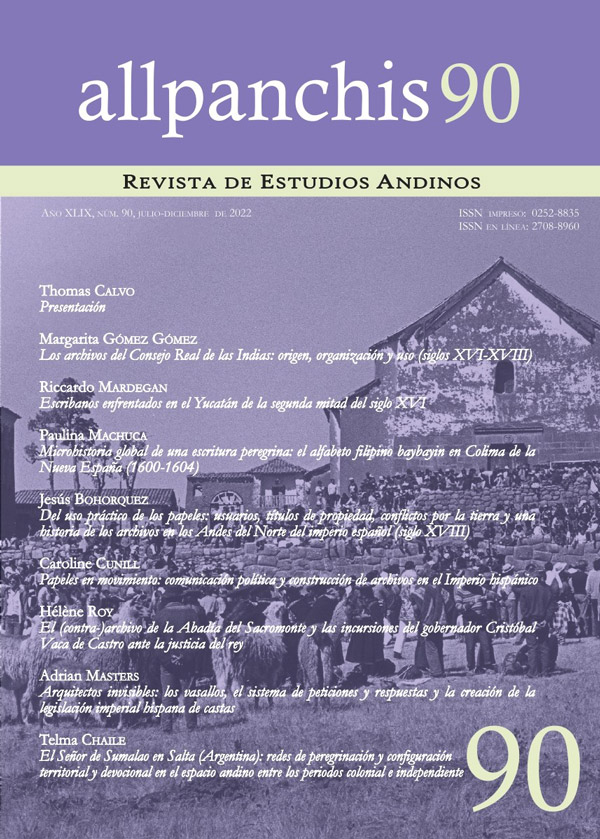 Revista Allpanchis n. 90