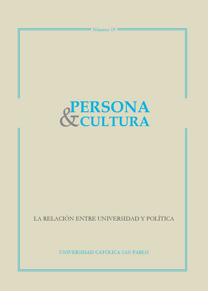 Revista Persona y Cultura n. 19