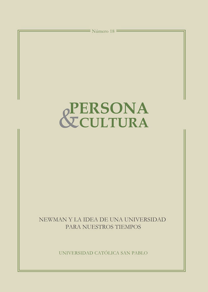 Revista Persona y Cultura n. 18