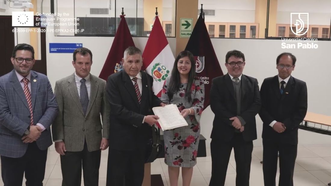 Inauguramos el primer laboratorio de conservación documental en Arequipa y el sur